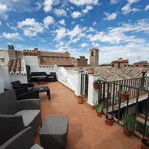 Apartamento Toledorooms Estrella Con Azotea En El Casco 
